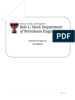 PHD - Handbook Texas Tech