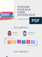 8 - Otonomi Daerah & Good Governance - PKN