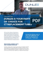 Dunlee Replacement CT Tubes-Product Overview EMEA