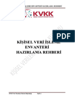 Kişisel Veri İşleme Envanteri Hazırlama Rehberi