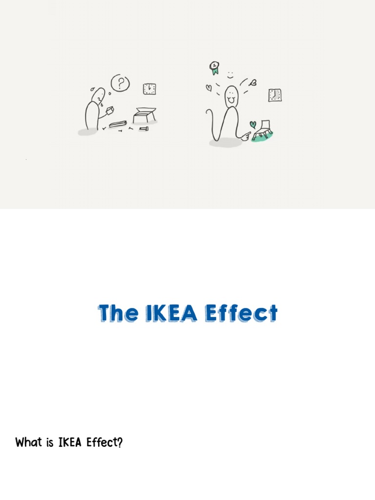 Ikea Effect Pdf Psychological Concepts Cognition