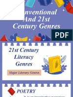 21st Century Literature Week 3 Day 1