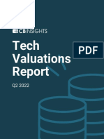 CB Insights - Tech Valuations Report Q2 2022