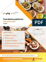 Food Delivery Platforms in Southeast Asia - MW - Jan 2022