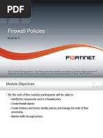 FORTIGATE Firewall Policies-2