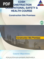 Lecture 10 - Construction Site Premises