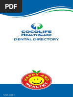 Healthcare Dental Directory V6 2021