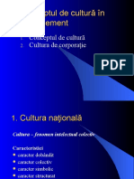 Dimensiuni Culturale