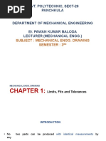 Notes On Geometric Dimensioning and Tolerancing