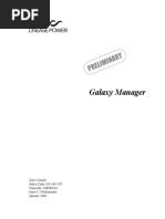 Galaxy Manager - Lineage Power