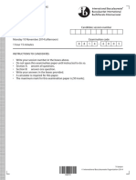 Biology Paper 2 SL