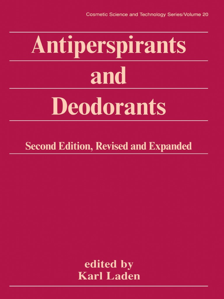 Antiperspirants and Deodorants PDF Chemistry Chemical Substances