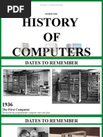 Ch1 GE ELEC3 History of Computers