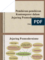 Pertemuan 15 - Pemikiran posmo ringkas