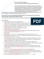 A&a HL Proof & Conjecture Unit 1 Content & Skills