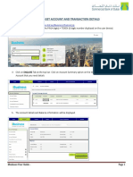 How To Get Account and Transaction Details