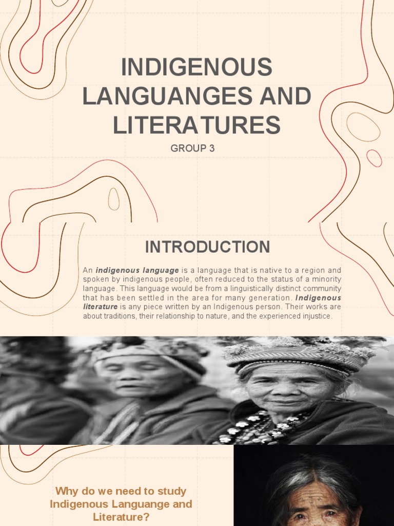 Indigenous Languages and Literature in the Philippines | PDF ...