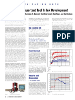 Rheology - An Important Tool in Ink Development