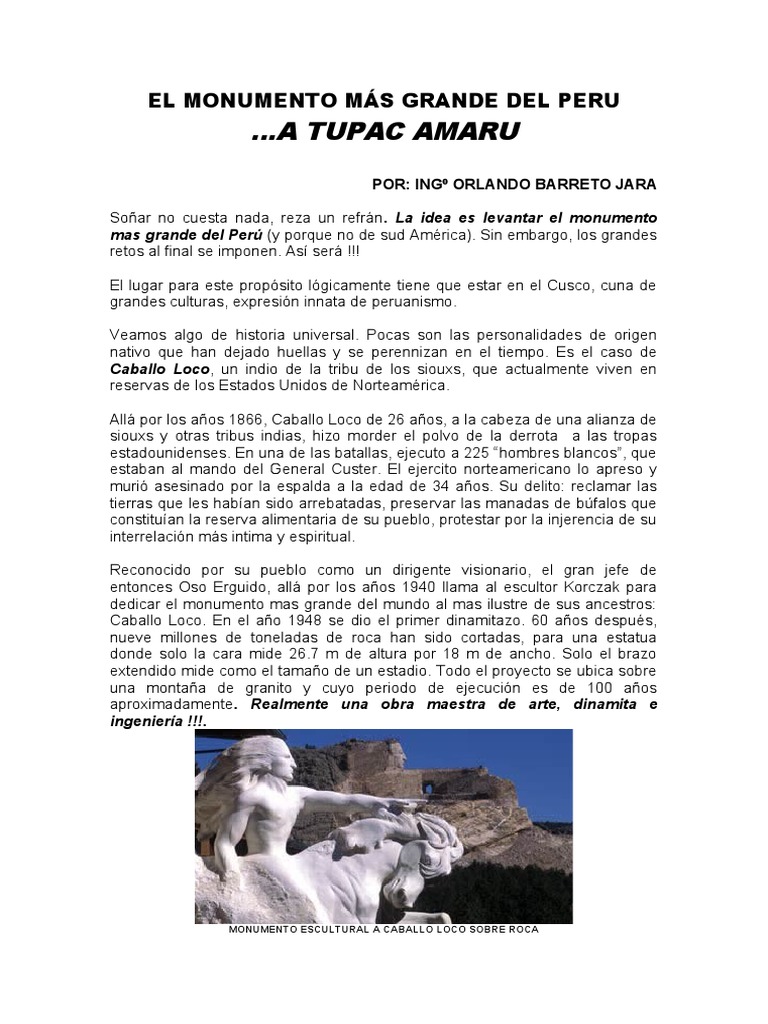 Tupac Amaru | PDF