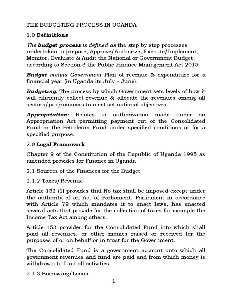 The budget process by group 3 pdf budget public finance