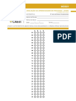 Avaliação Da Aprendizagem em Processo - Etapa: Matemática