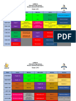 Propuesta de horario Semestre 2022-2023-1