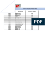 Inventario Control de Stock