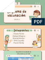 Esquema vacunación niños 1 año