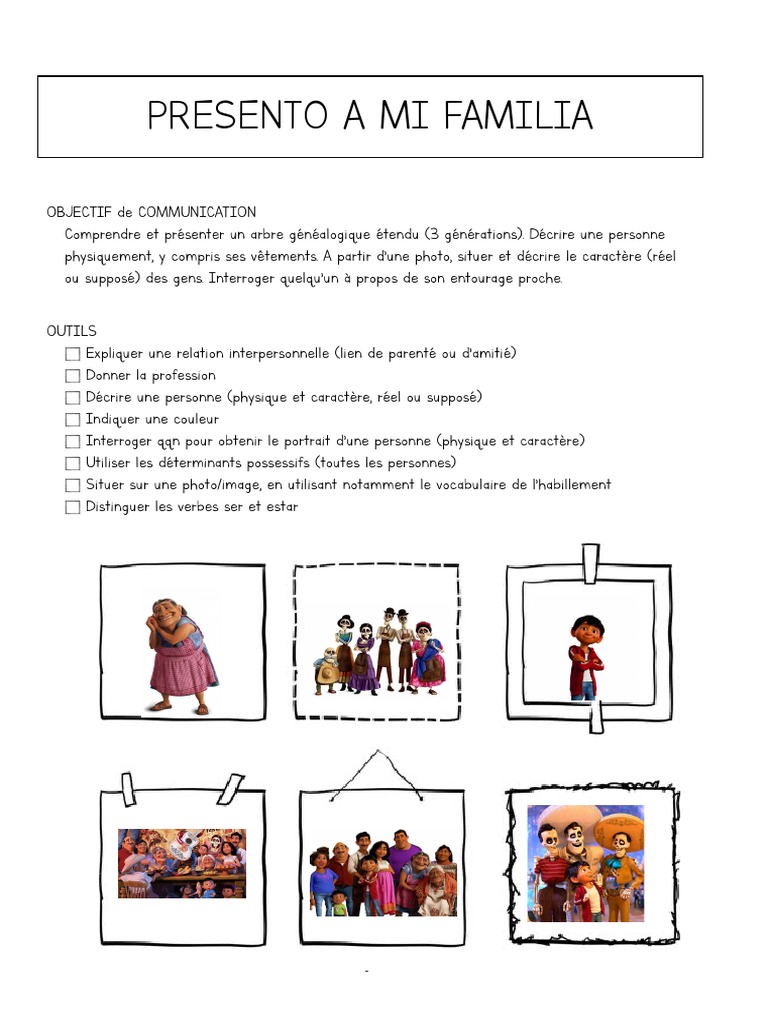 Presentación de mi familia | PDF | Qualia | Diseño gráfico