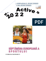 PROIECT Saptamana Europeana A Sportului