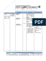 Plan de Clases y Cuadro Evaluativo Grado 6 Ingles