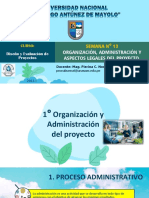 13 Organización, Administración y ASP. Legales