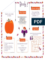 PDF Set Table Halloween
