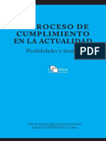 El Proceso de Cumplimiento en La Actualidad