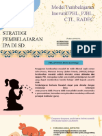 Strategi Pembelajaran Ipa Di SD A02 Kel3