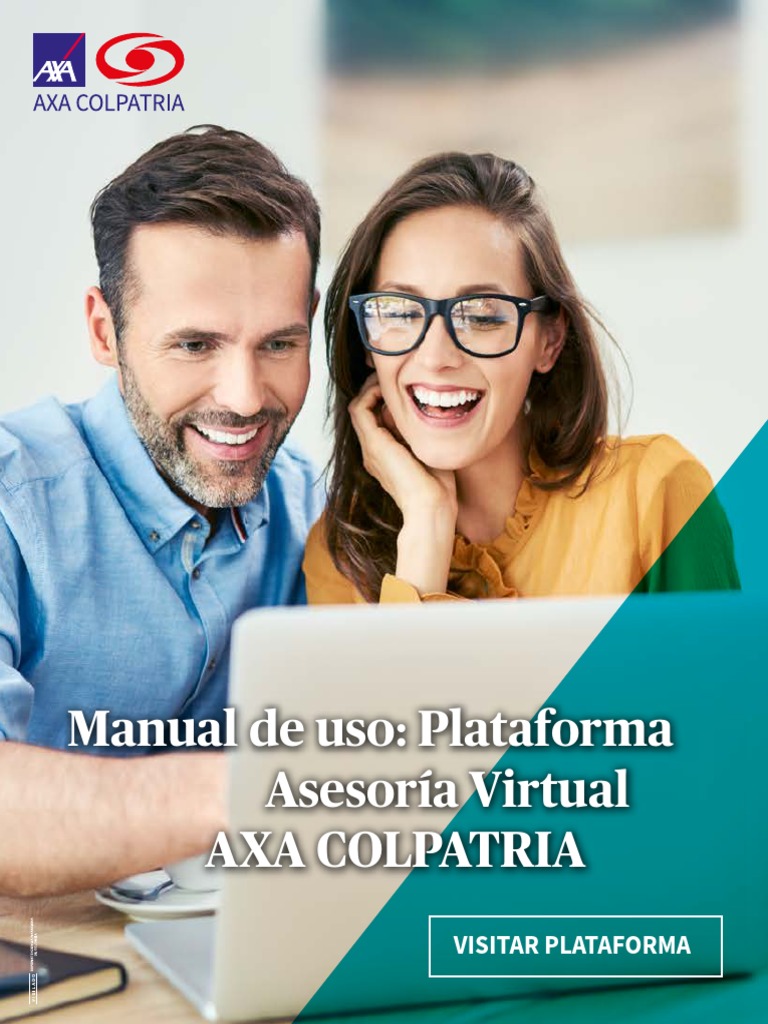 Manual de Uso Plataforma AXA Colpatria | PDF | Contraseña