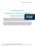 EASA CM-21.A-D-001 Issue 01