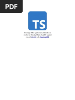 Typescript Handbook