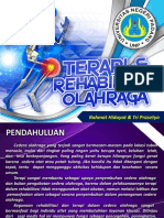 Terapi Dan Rehabilitasi Cedera