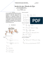 Calculo de Ejes