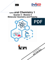 GeneralChemistry1 - Q2 - Module-5 - Molecular Geometry and Polarity - v5