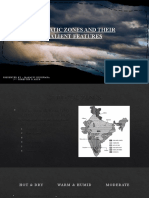 Climatic Zones and Their Salient Features