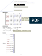 Gravitational acceleration smath example