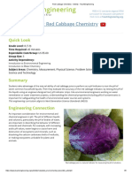 Red Cabbage Chemistry Activity TeachEngineering