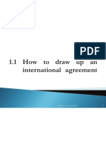 How To Draw Up An International Agreement
