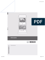Manual de usuario Bosch SRI33E05EU (28 páginas)