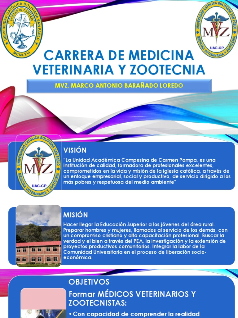 Carrera de Medicina Veterinaria y Zootecnia | PDF | Medicina ...