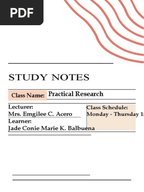 Study Notes