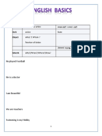 English Basics (32 PGS) No Notes PDF