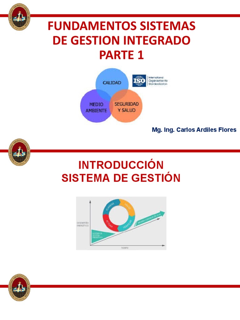 Fundamentos Sistema de Gestion Integrado I | PDF | Organización ...